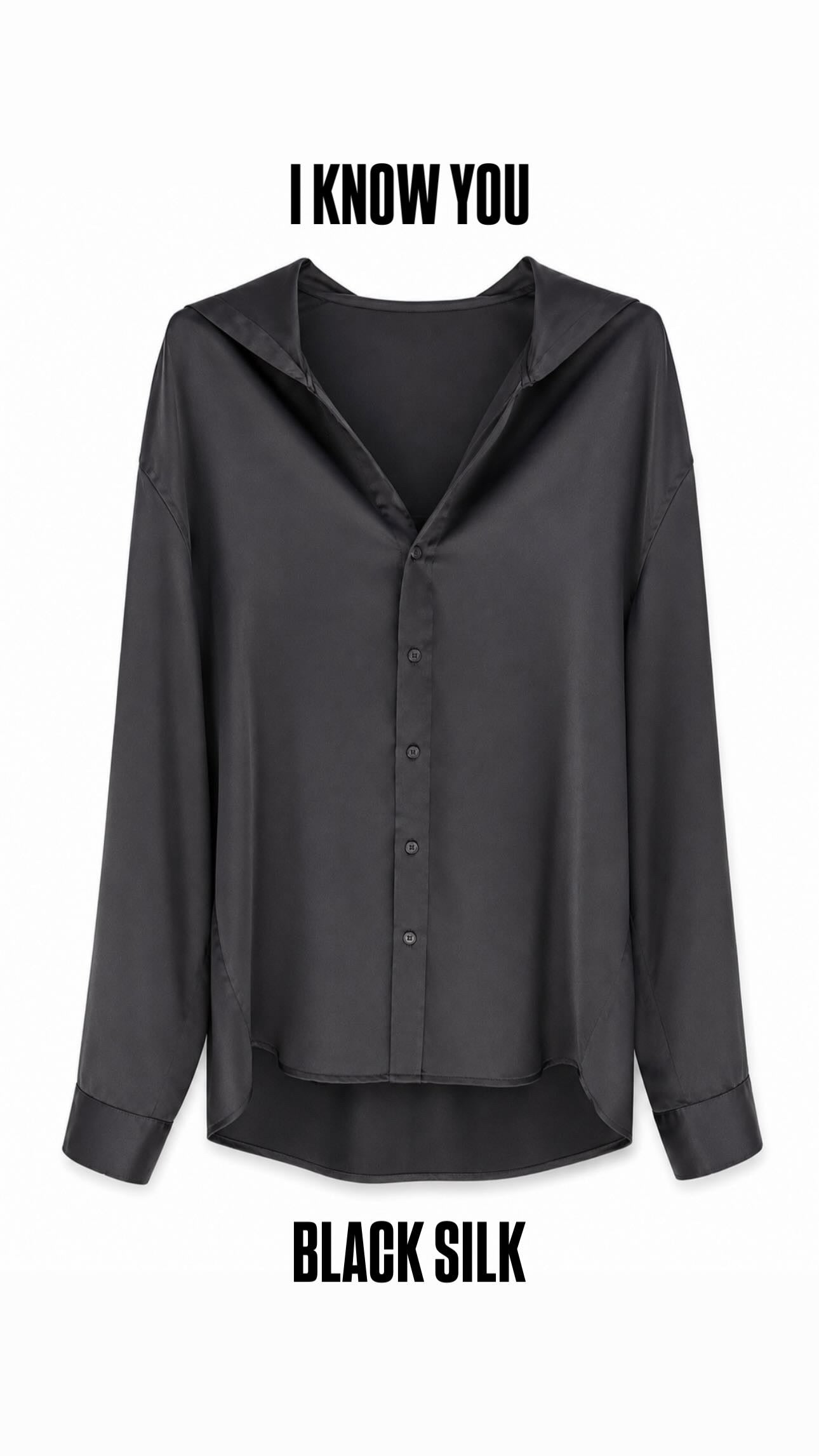 black silk